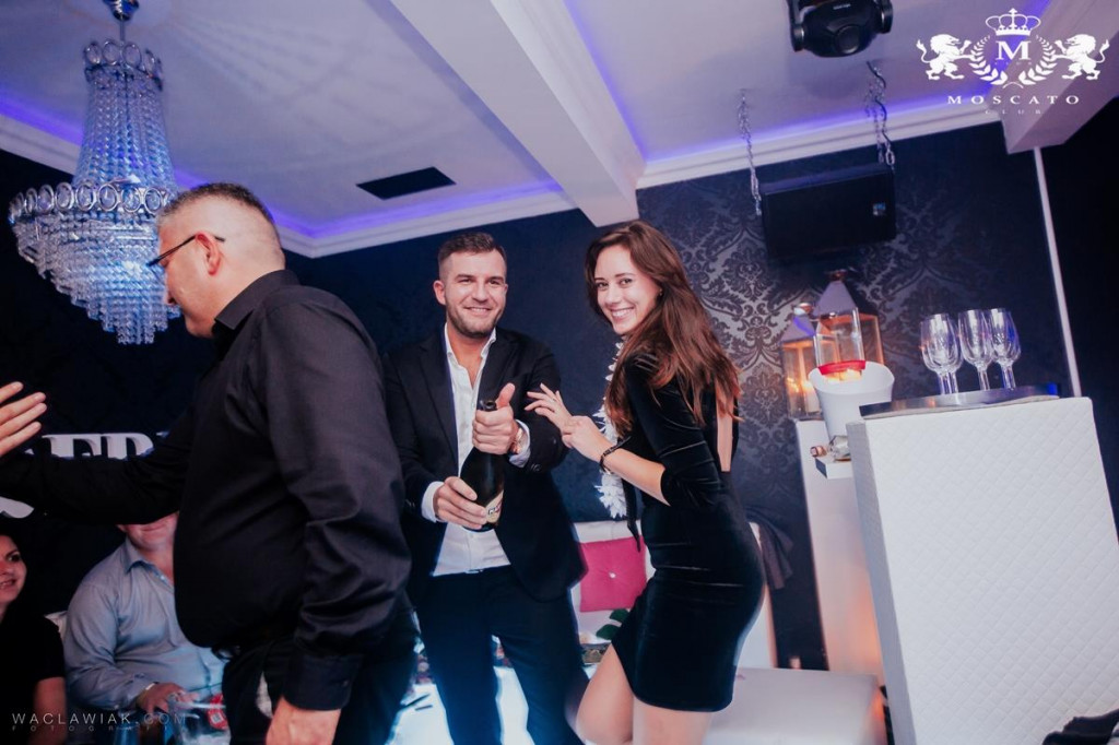 Gorąca sobotnia noc w Moscato Club