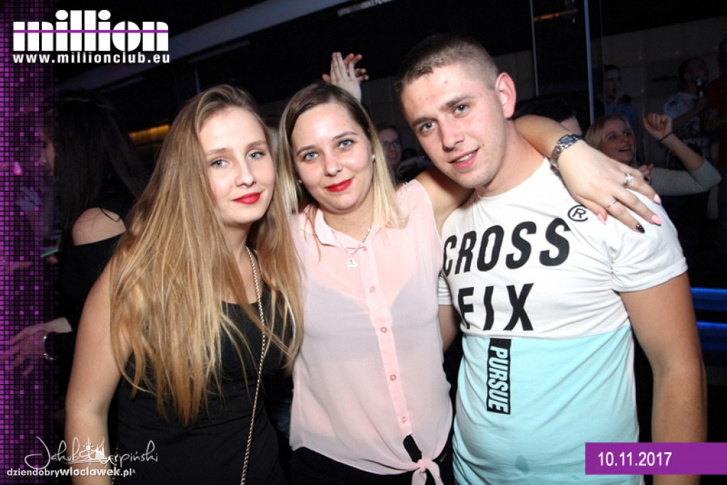 Piątkowa impreza w klubie Milion