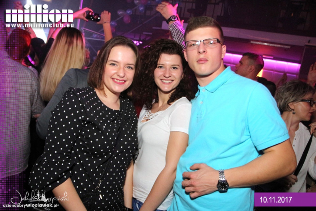 Piątkowa impreza w klubie Milion