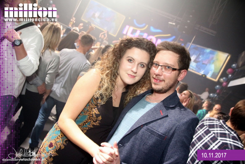 Piątkowa impreza w klubie Milion