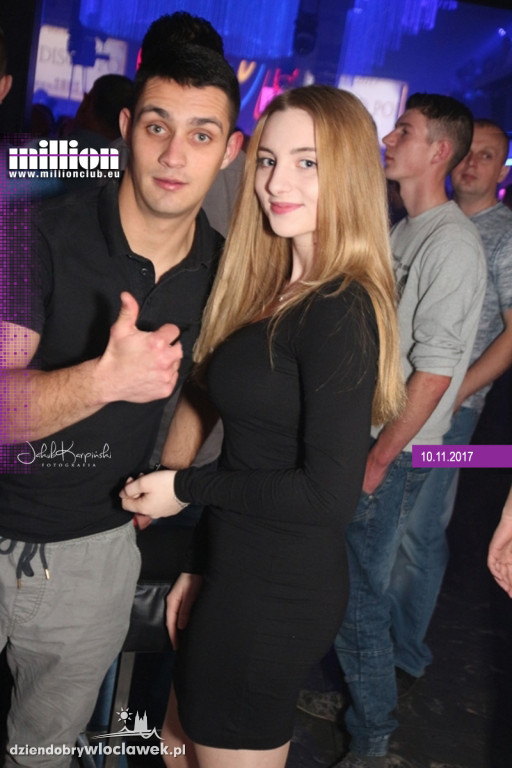 Piątkowa impreza w klubie Milion