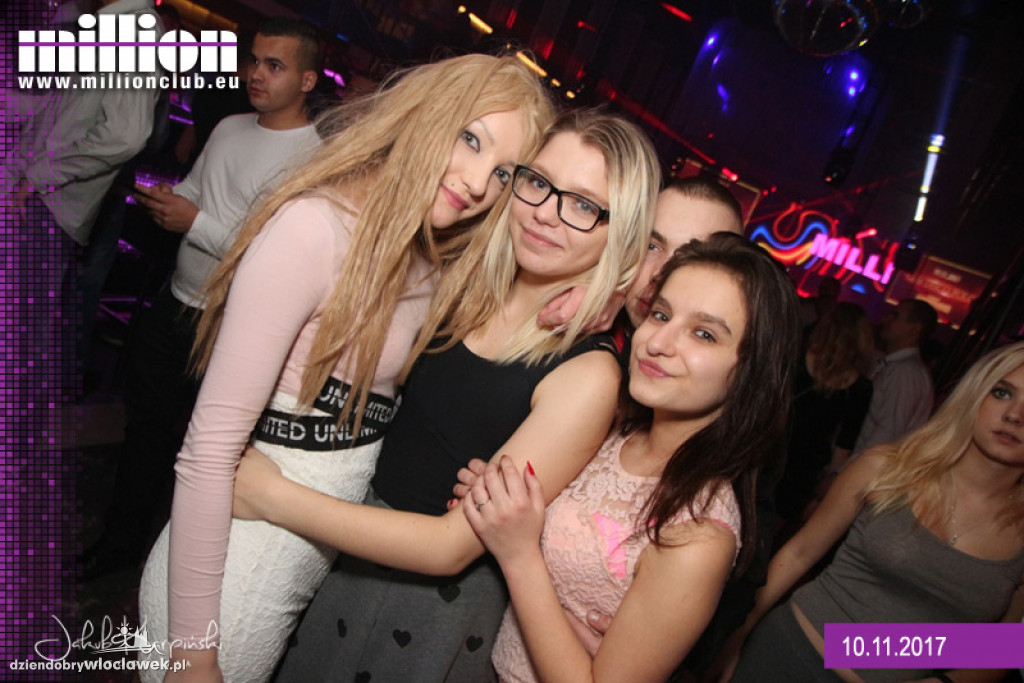 Piątkowa impreza w klubie Milion