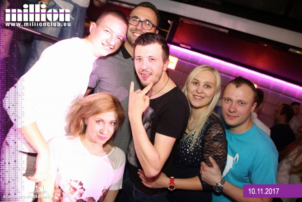 Piątkowa impreza w klubie Milion