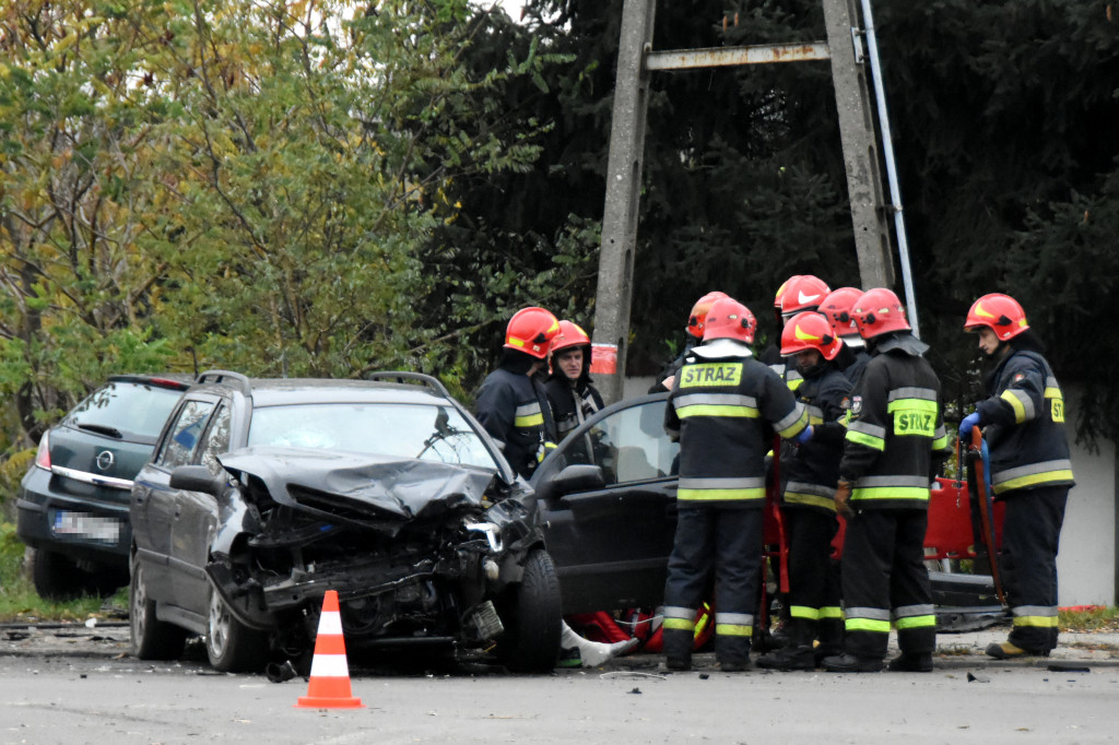 Groźny wypadek na ul. Grodzkiej
