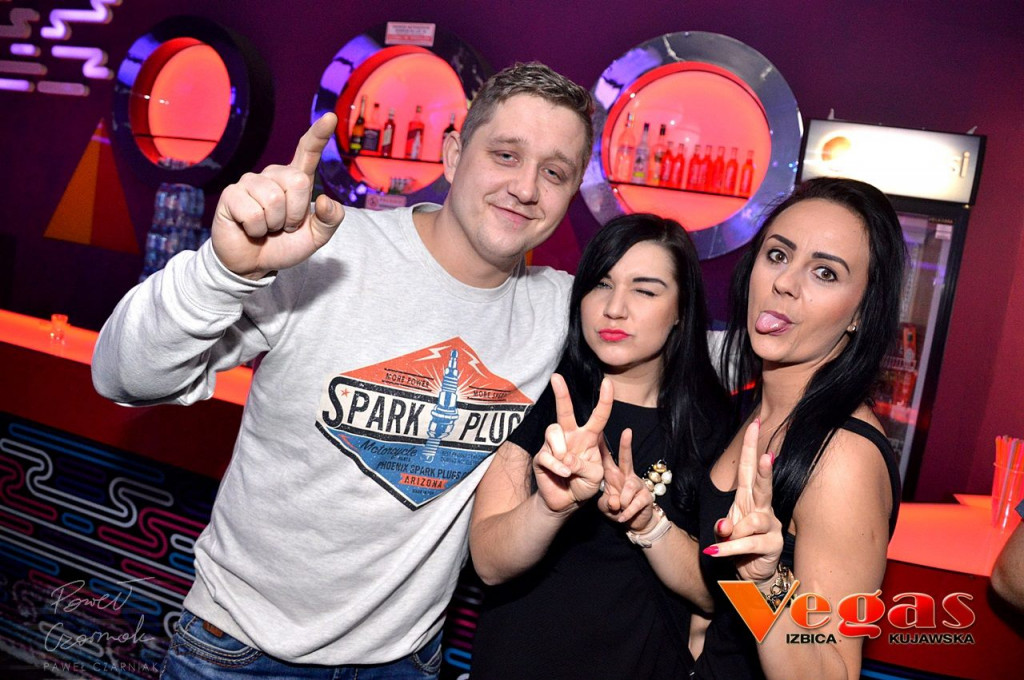Szalona impreza w klubie Vegas