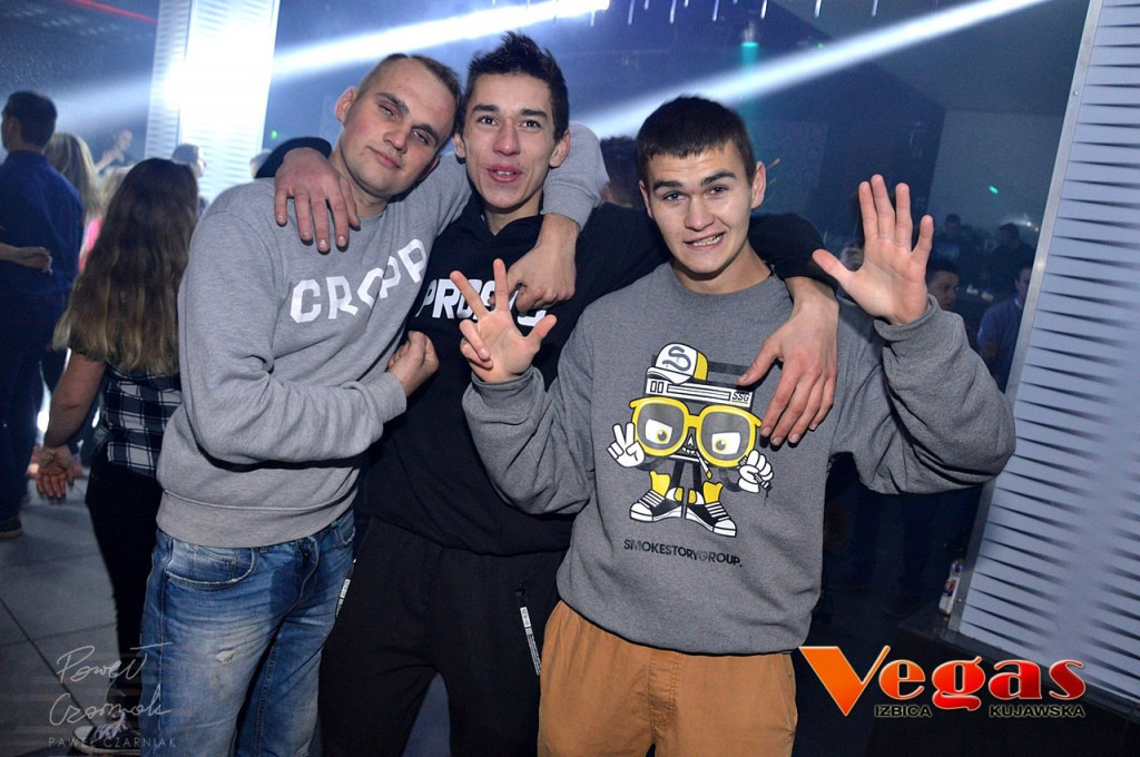 Szalona impreza w klubie Vegas
