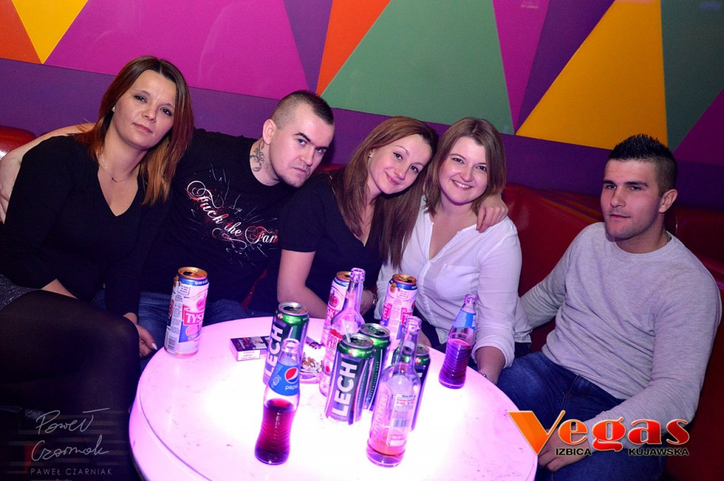 Szalona impreza w klubie Vegas