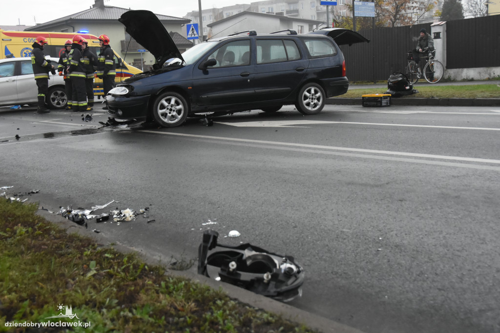 Kolizja! ul. Wiejska zablokowana
