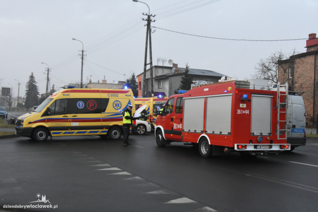 Kolizja! ul. Wiejska zablokowana