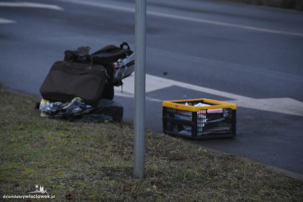 Kolizja! ul. Wiejska zablokowana