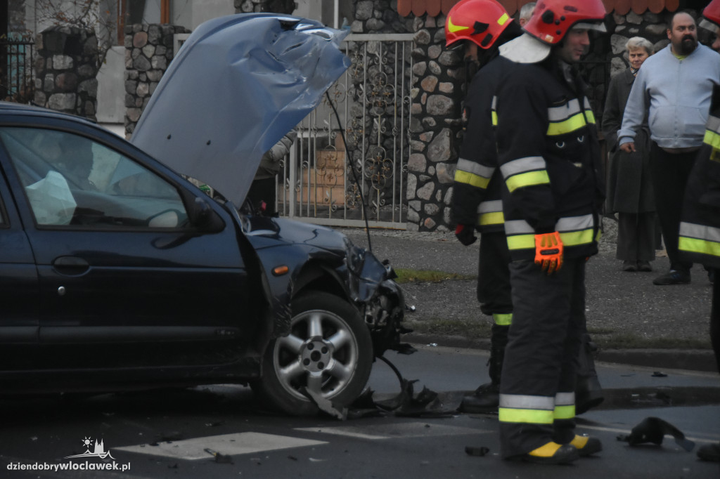 Kolizja! ul. Wiejska zablokowana