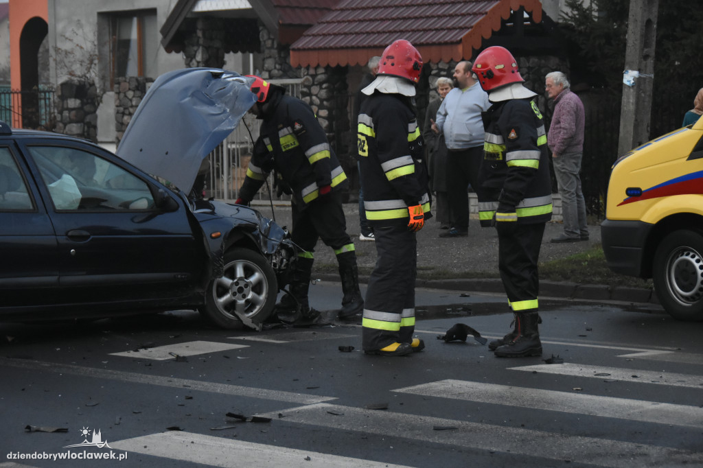 Kolizja! ul. Wiejska zablokowana