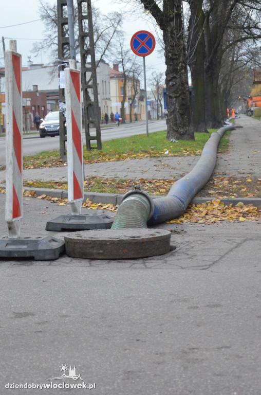 Roboty kanalizacyjne na ul. Kaliskiej