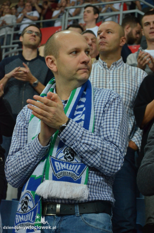 Kibice podczas meczu Anwil - Stal