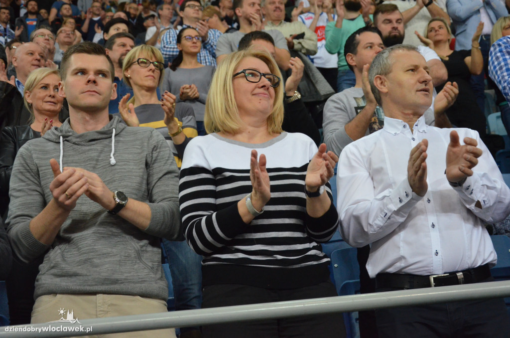 Kibice podczas meczu Anwil - Stal