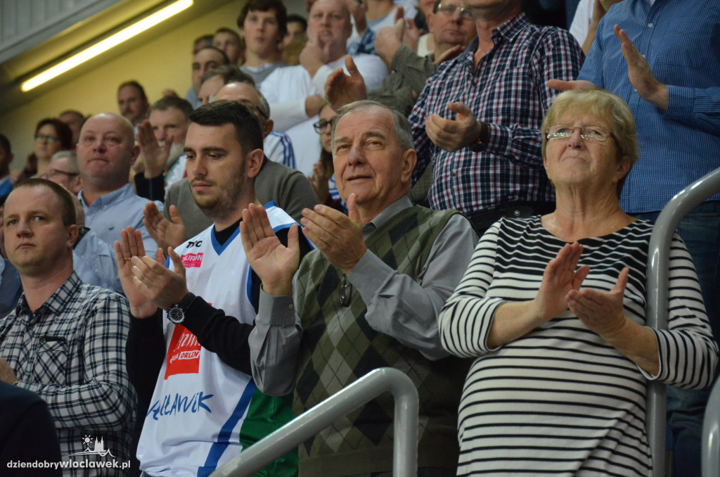 Kibice podczas meczu Anwil - Stal