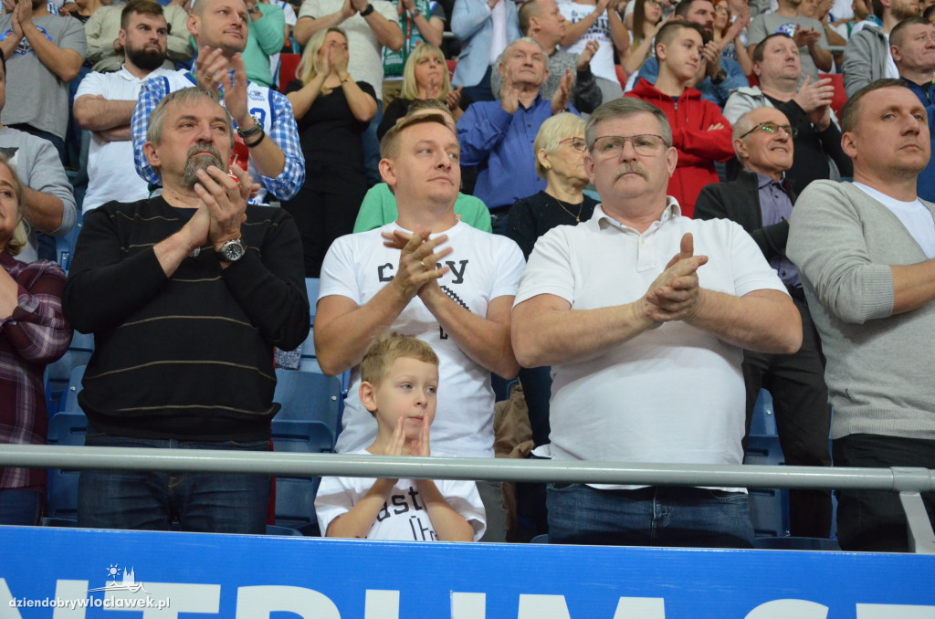 Kibice podczas meczu Anwil - Stal