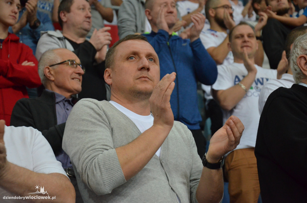 Kibice podczas meczu Anwil - Stal