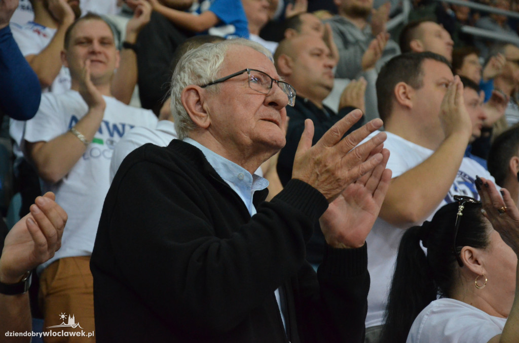Kibice podczas meczu Anwil - Stal
