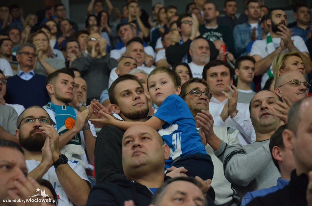 Kibice podczas meczu Anwil - Stal