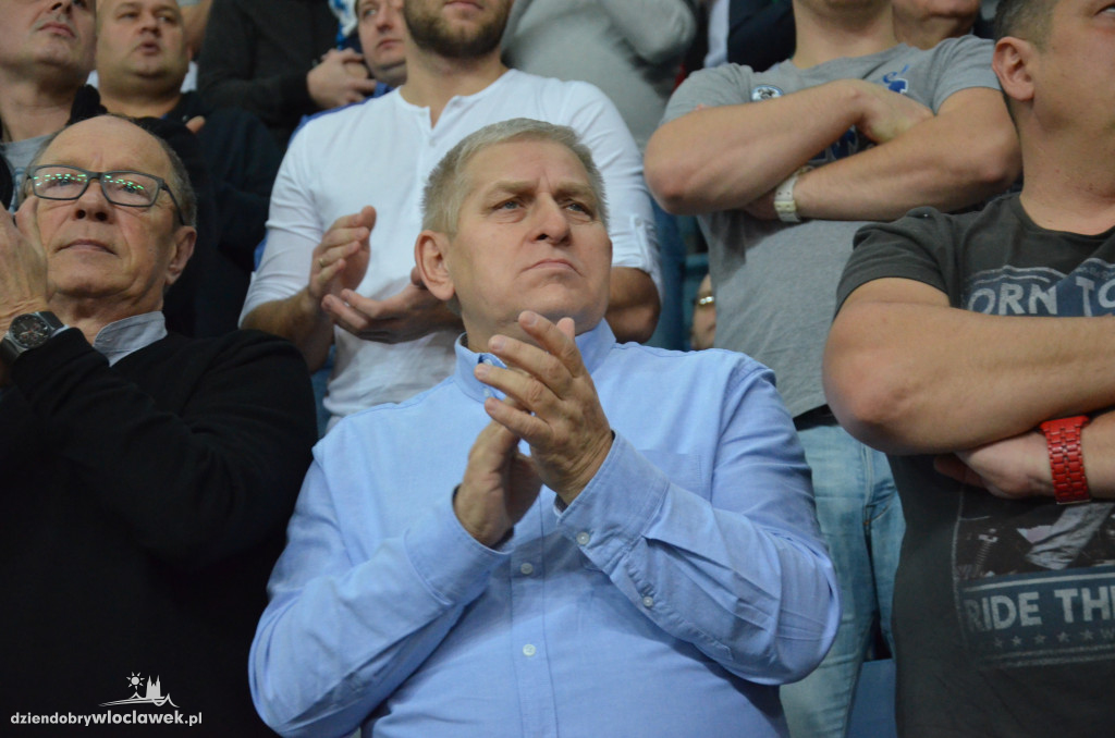 Kibice podczas meczu Anwil - Stal