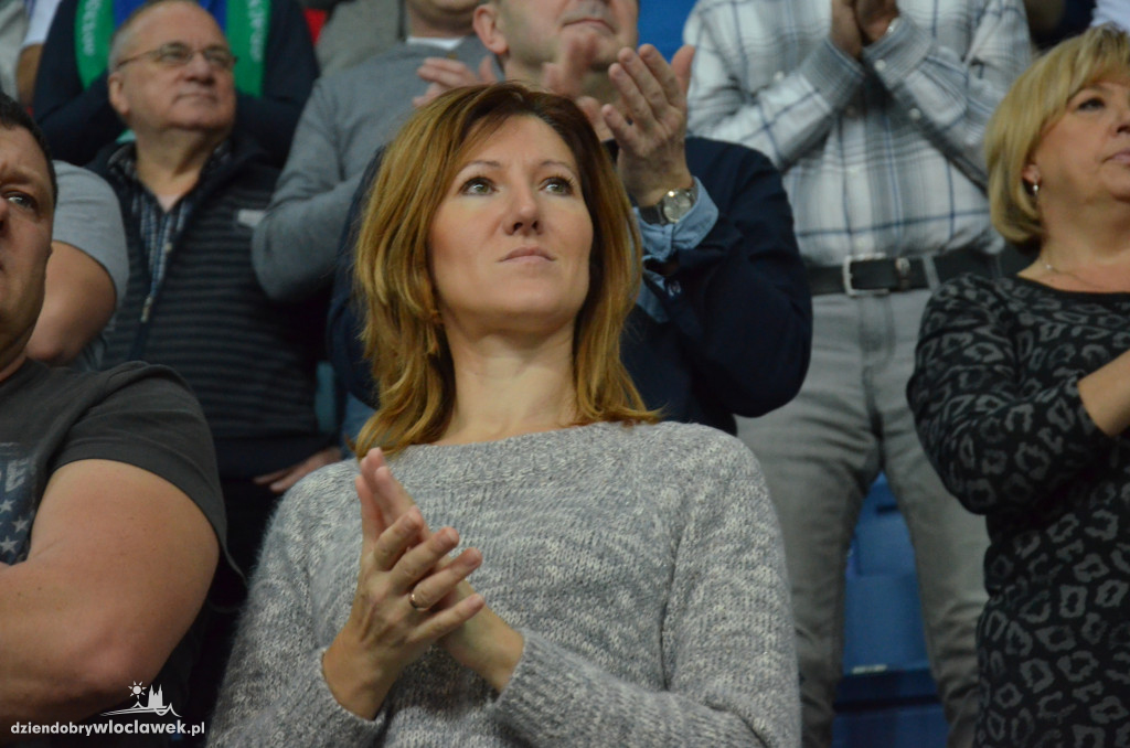 Kibice podczas meczu Anwil - Stal
