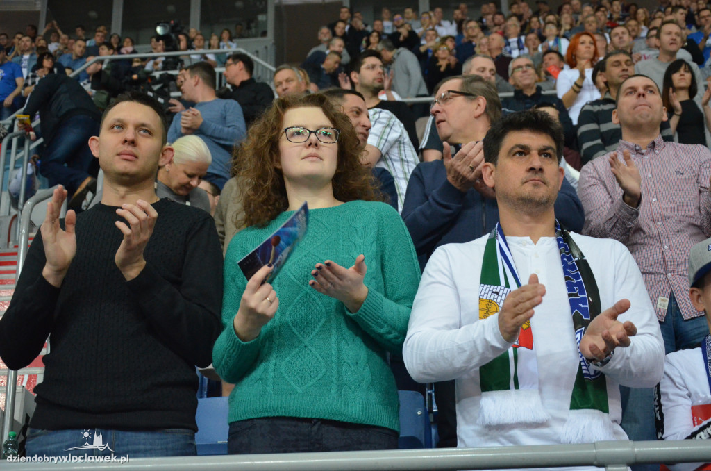 Kibice podczas meczu Anwil - Stal