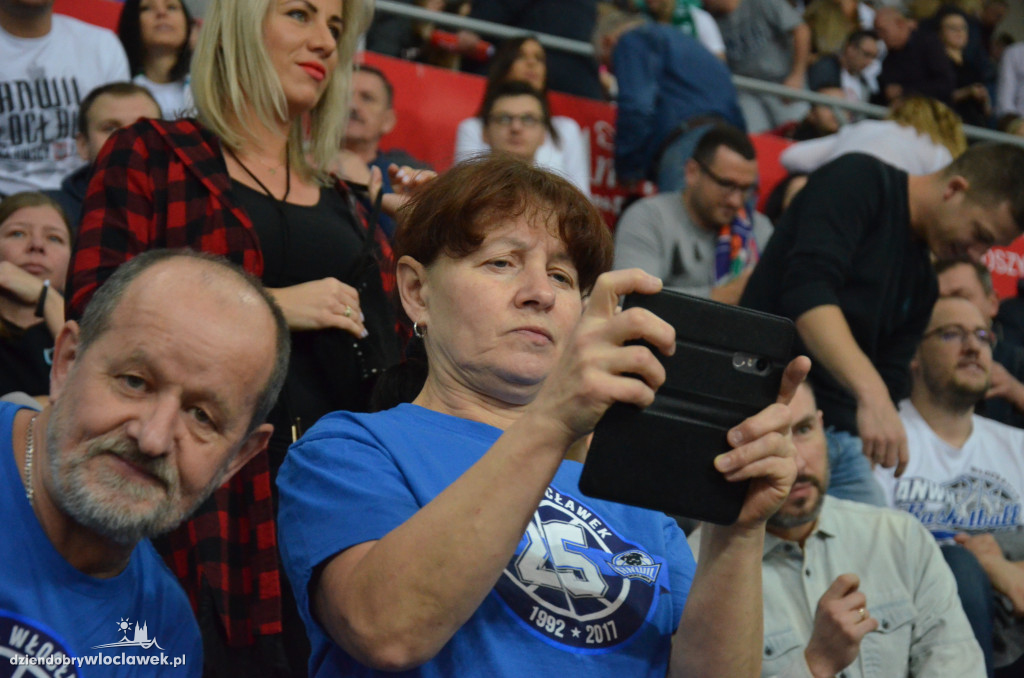 Kibice podczas meczu Anwil - Stal