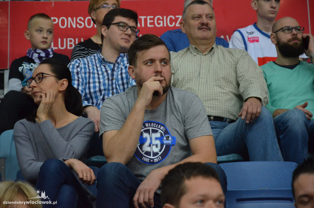 Kibice podczas meczu Anwil - Stal