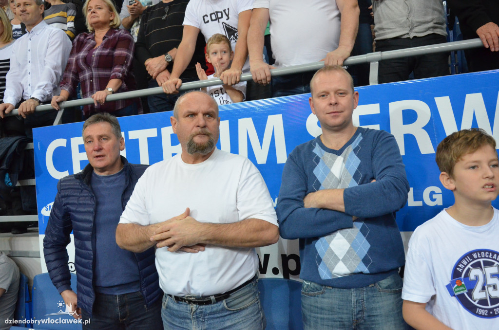 Kibice podczas meczu Anwil - Stal
