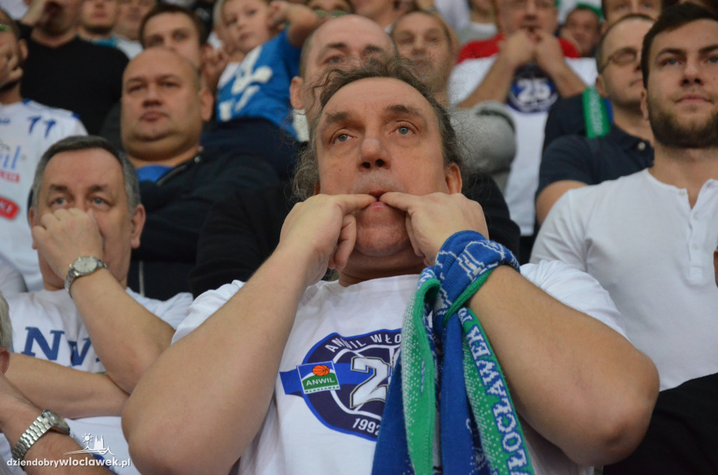 Kibice podczas meczu Anwil - Stal