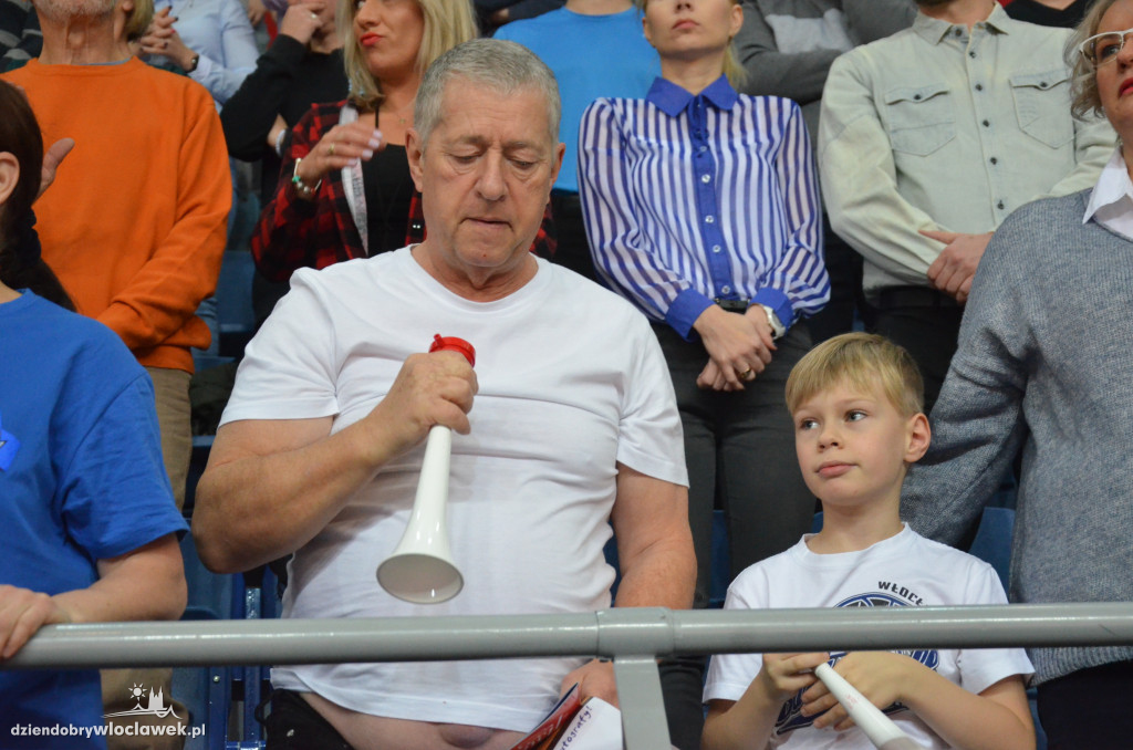 Kibice podczas meczu Anwil - Stal