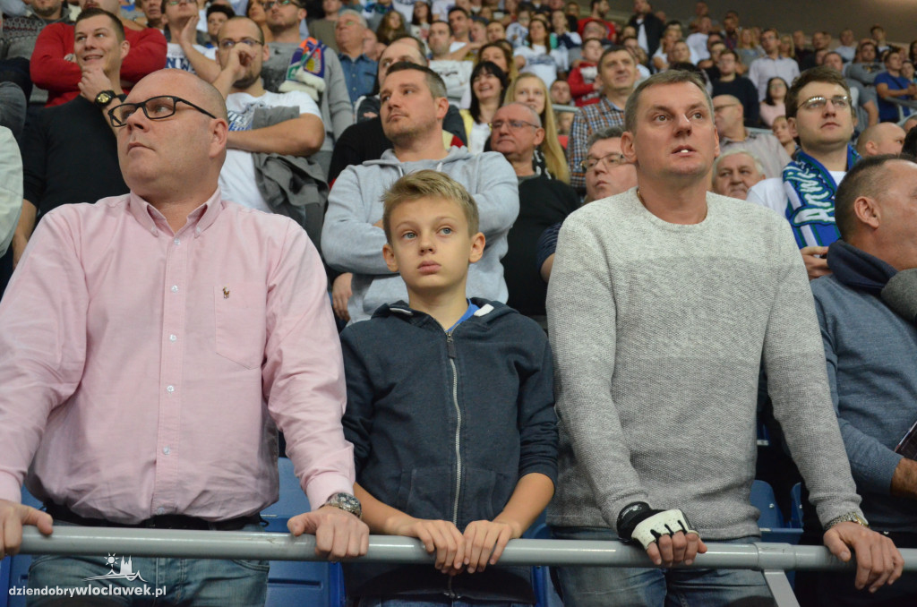 Kibice podczas meczu Anwil - Stal