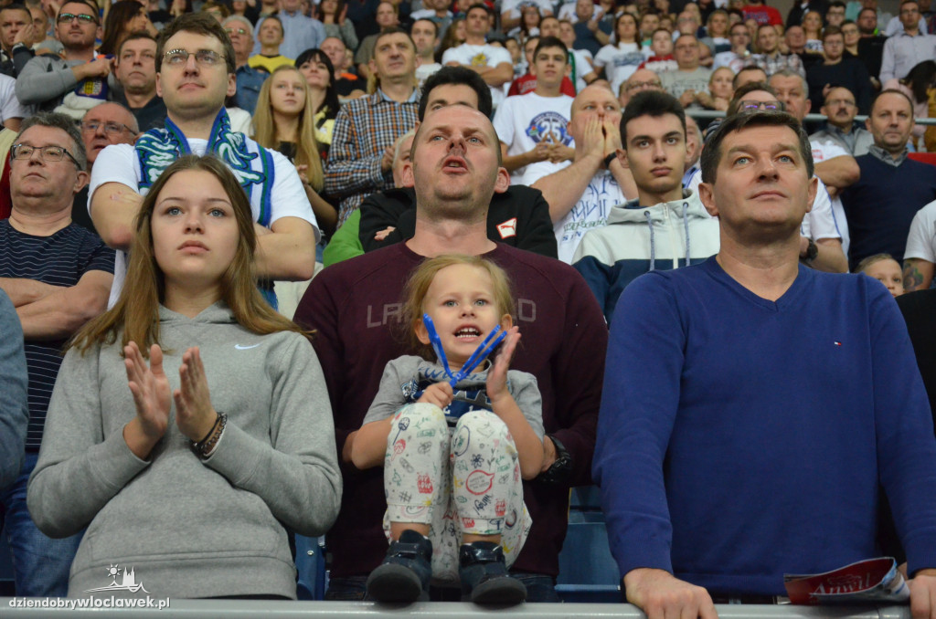 Kibice podczas meczu Anwil - Stal
