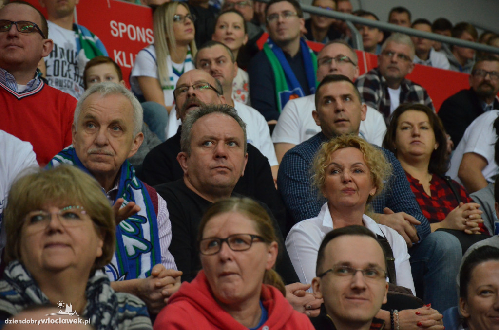 Kibice podczas meczu Anwil - Stal