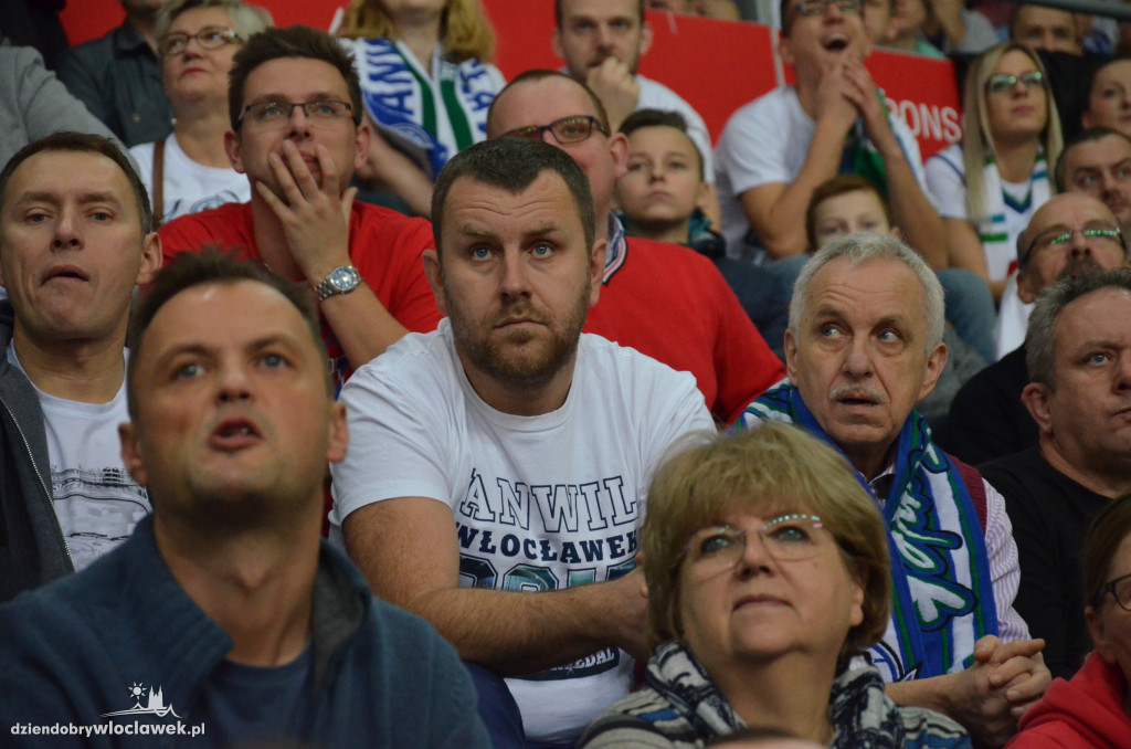 Kibice podczas meczu Anwil - Stal