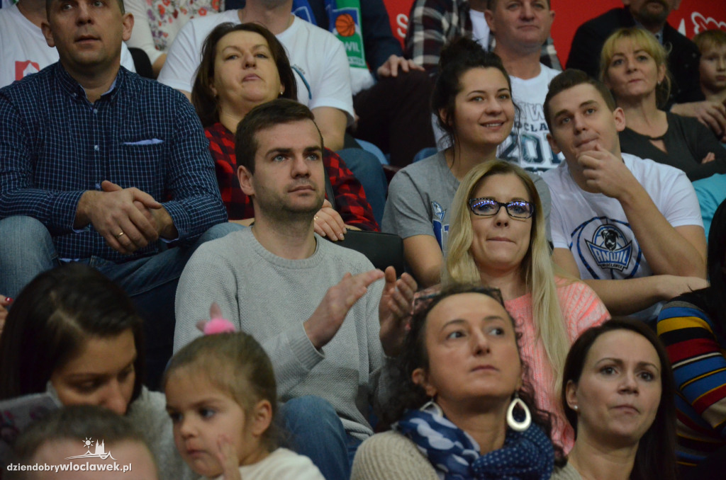 Kibice podczas meczu Anwil - Stal