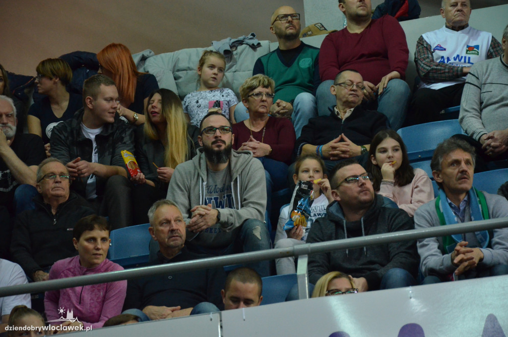Kibice podczas meczu Anwil - Stal