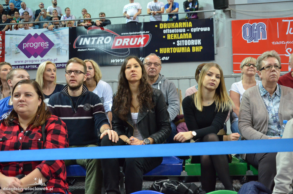 Kibice podczas meczu Anwil - Stal