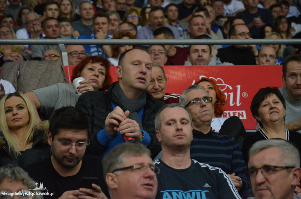Kibice podczas meczu Anwil - Stal