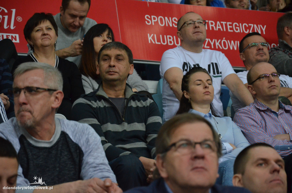 Kibice podczas meczu Anwil - Stal
