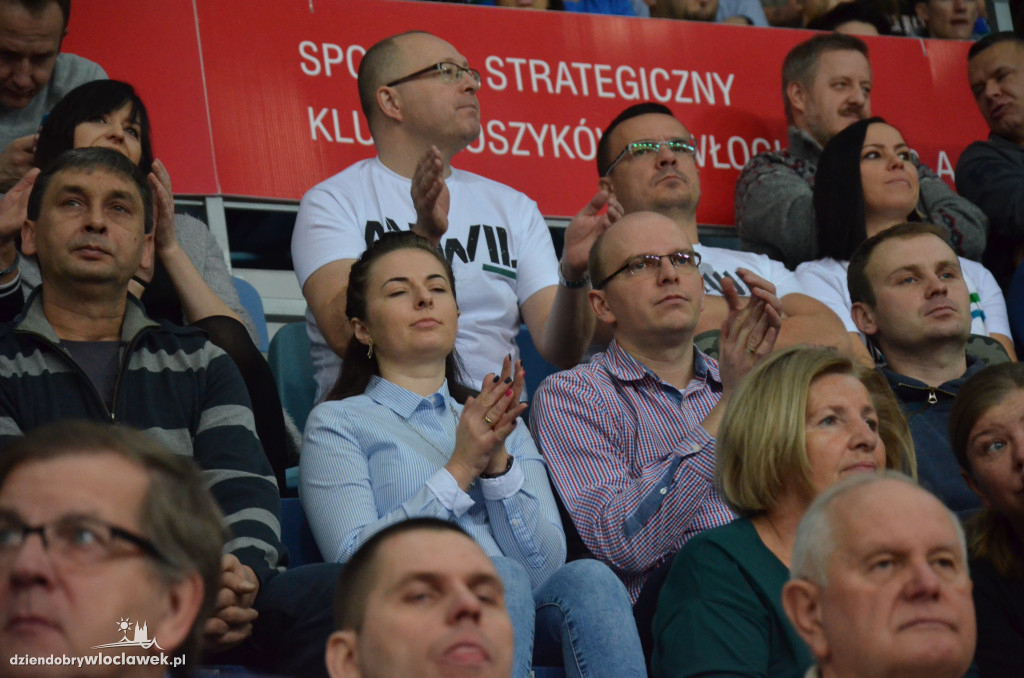 Kibice podczas meczu Anwil - Stal