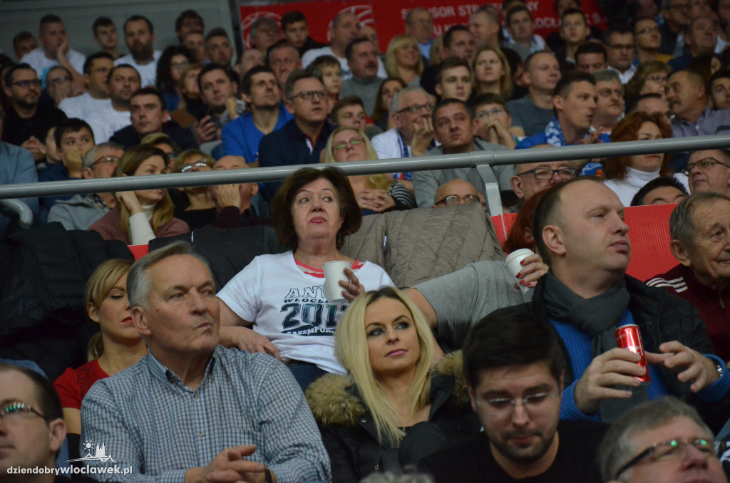 Kibice podczas meczu Anwil - Stal