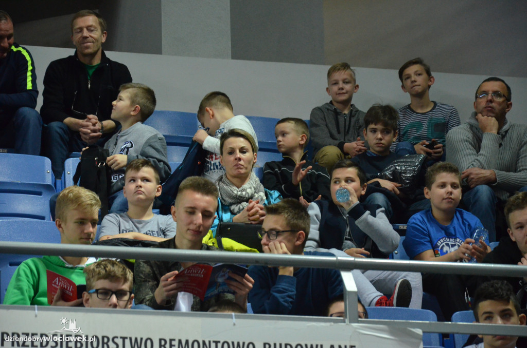 Kibice podczas meczu Anwil - Stal