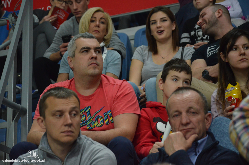 Kibice podczas meczu Anwil - Stal