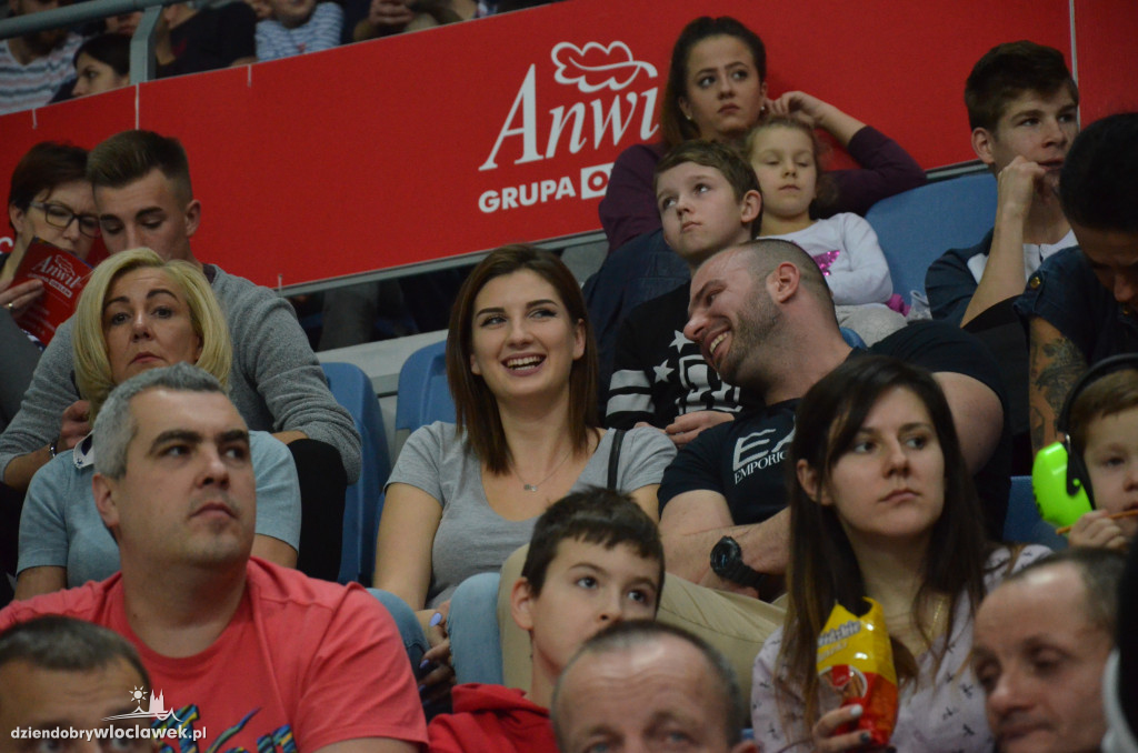 Kibice podczas meczu Anwil - Stal