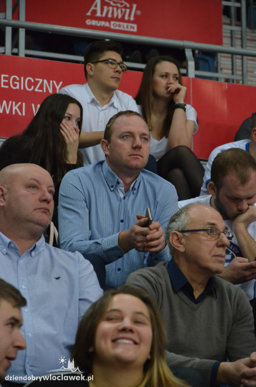 Kibice podczas meczu Anwil - Stal