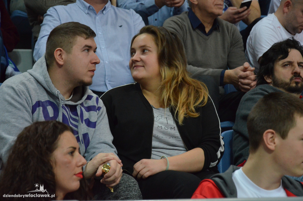 Kibice podczas meczu Anwil - Stal