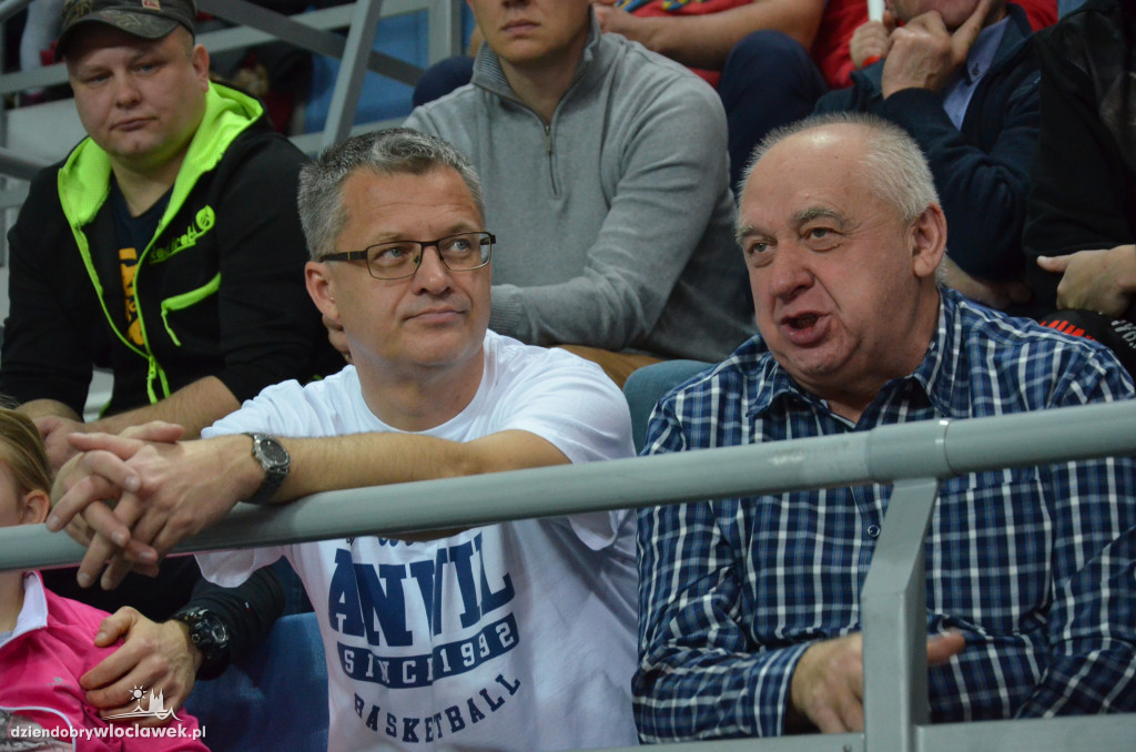 Kibice podczas meczu Anwil - Stal