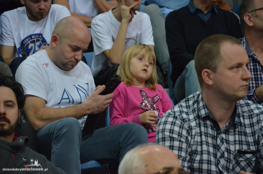 Kibice podczas meczu Anwil - Stal